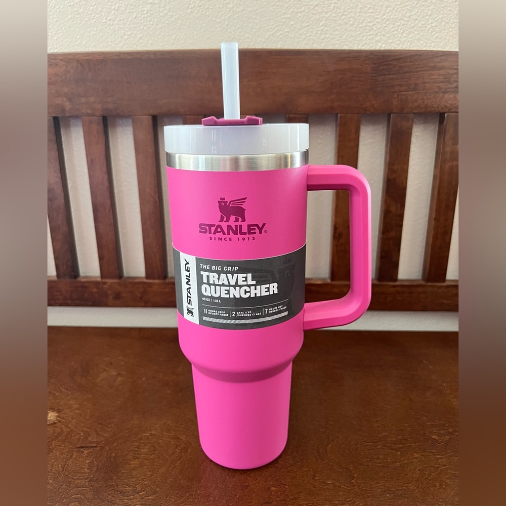 Stanley Adventure Quencher Travel Tumbler 40 oz - Azalea